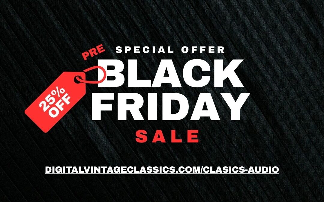Black Friday Comes Early at Digital Vintage Classics