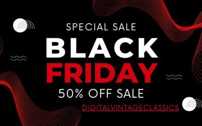 Black Friday Vintage Audio Sale – 25% to 50% Off