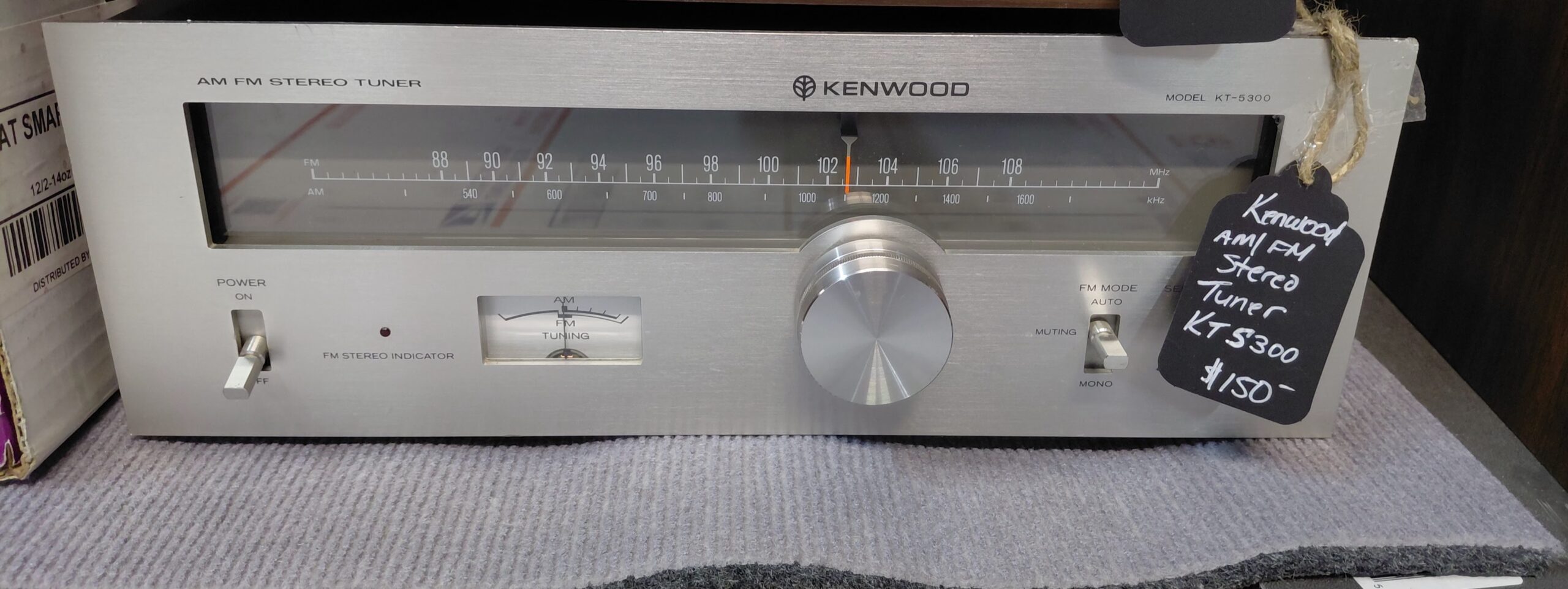 Kenwood KT-5300 vintage AM/FM stereo tuner