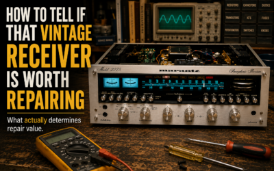 How to Tell If That Vintage Receiver Is Worth Repairing